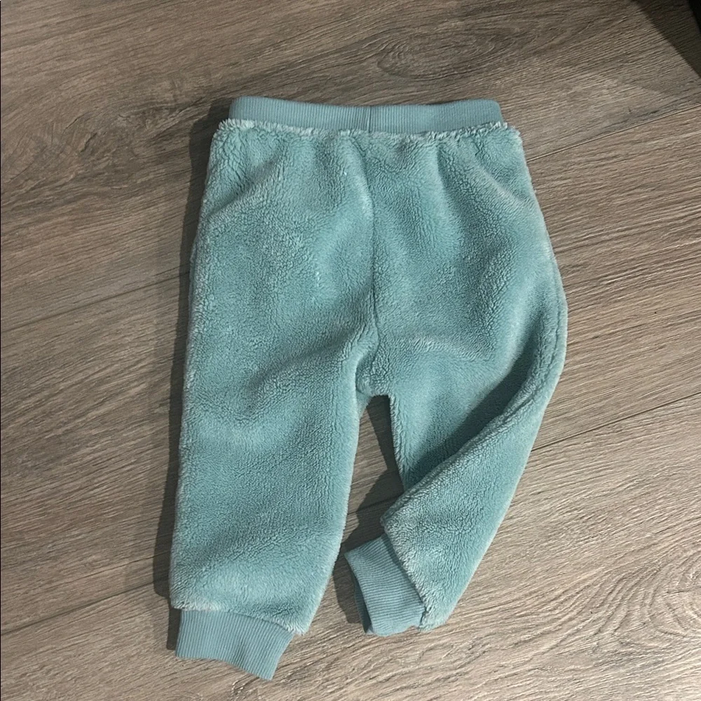 Cozy Fleece Pants‎ Green Size 12 months